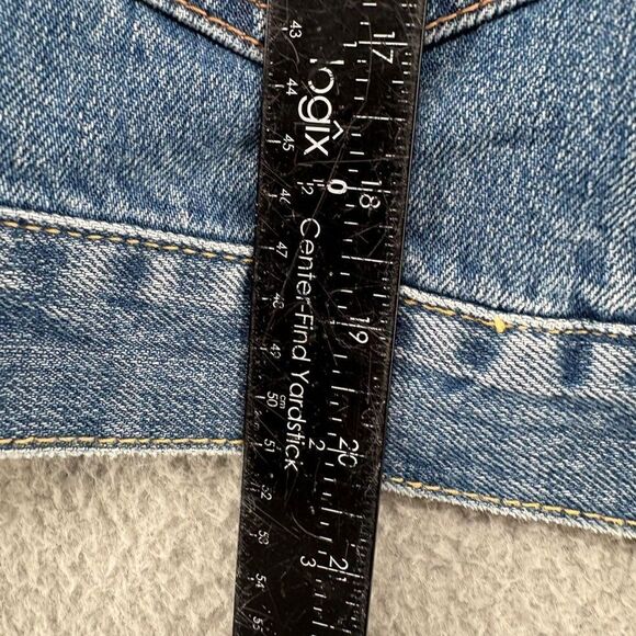 RE/DONE 60's Stoned Shrunken Denim Jacket size XS - Picture 9 of 13